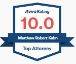 Avvo Rating 10.0 Top Attorney