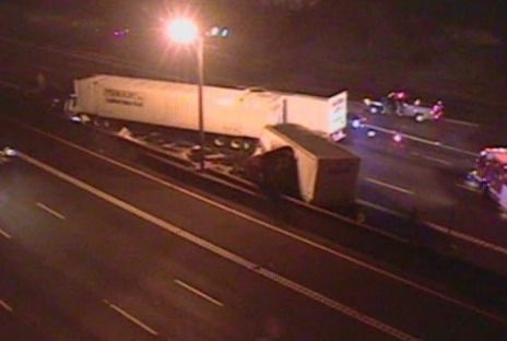 truck accident on highway