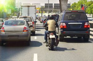 motorcycle lane-splitting legal In Georgia