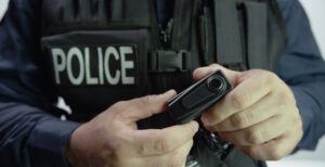 Federal Officers Wear Body Cameras