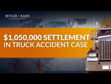 $1,050,000 trucking accident settlement