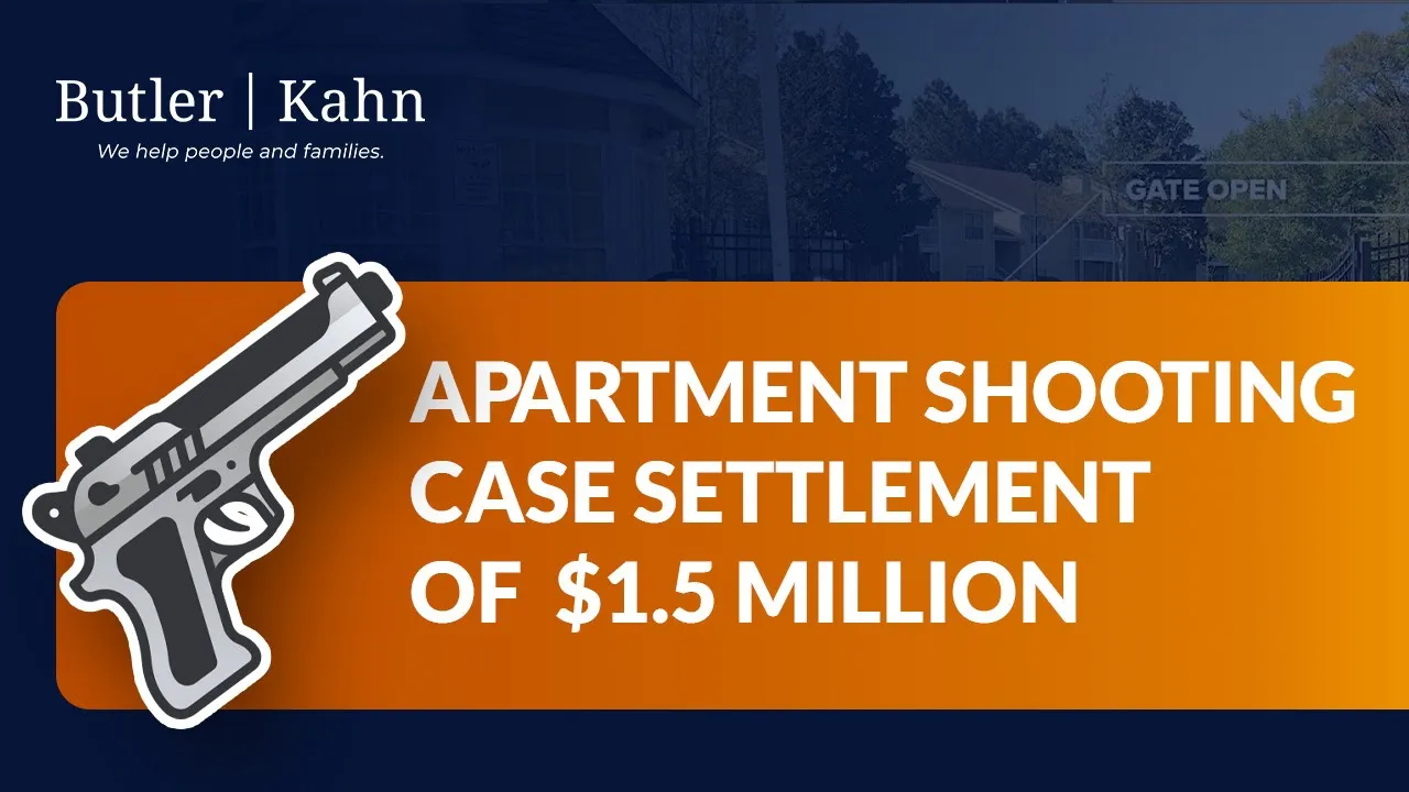 Apartment Shooting Settlement of $1,500,000 thumbnail