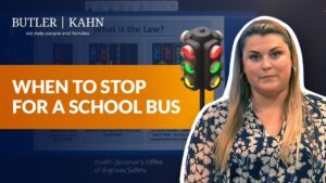 When to Stop for a School Bus