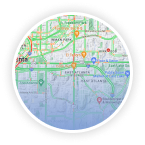 I-285 from Bouldercrest Road exit to the I-20 interchange map