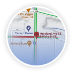 Moreland Avenue between S. River Industrial Blvd. SE to Wylie Street SE map