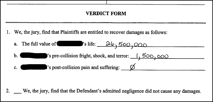 wrongful death settlement